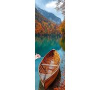 Diamond Painting Adulte Grand Format 300x100cm Diamant Painting Automne Kit DIY Peinture Diamant Paysage Kit Activite Manuelle Adulte Broderie Point de Croix Tableau Decoration Murale Cadeau X-94