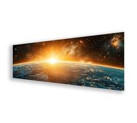 Diamond Painting Adulte Grand Format 40x120 cm, Peinture Diamant Univers Diamond Painting Paysage Broderie Diamant Kit Complet, DIY Carré Strass Point de Croix Art pour Décoration Maison Cadeau K0-11