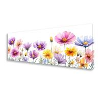 Diamond Painting Adulte Grand Format 60x180 cm, DIY Diamond Painting Violet Peinture Diamant Kit Complet, 5D Fleur Broderie Diamant Point de Croix Art pour Decoration Murale, Cadeau Femme W0-291