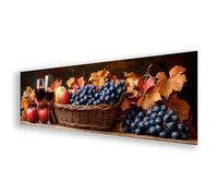 Diamond Painting Adulte Grand Format 60x180 cm, Peinture Diamant Vin Diamond Painting Raisin Broderie Diamant Kit Complet, 5D DIY Carré Strass Point de Croix Art pour Décoration Maison Cadeau K0-8