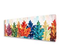 Diamond Painting Adulte Grand Format 80x240 cm, DIY Diamond Painting Coloré Peinture Diamant Kit Complet, 5D Feuille Broderie Diamant Point de Croix Art pour Decoration Murale, Cadeau Femme W0-391