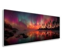 Diamond Painting Adulte Grand Format 90X180cm Diamond Painting Aurore Broderie Diamant Kit Complet ForêT Peinture Diamant Adulte Point de Croix Cristal Art Decoration Chambre Cadeau Femme, Model 989