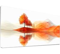 Diamond Painting Adulte Grand Format Arbre, 5D Diamond Painting Paysage, DIY Activité Manuelle Adulte, Peinture Diamant Kit Broderie, Diamant Art Mosaik Crafts, Decoration Murale 40x80cm J-2501