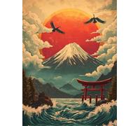 Diamond Painting Adulte Lune 5D Diamond Painting 30x40cm qw1-473