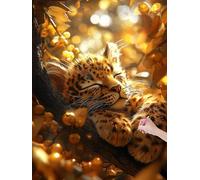 Diamond Painting Adulte Oz Peinture Diamant Adulte, 5D DIY Diamond Painting Kit Complet Automne, Broderie Diamant Cristal Point de Croix Kit pour Débutants, Décoration Murale Maison, 50x70 cm, Q-71
