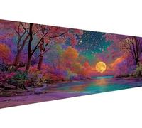 Diamond Painting Adulte Paysage Diamond Painting Adulte Usine 5D Broderie Diamants DIY Débutant Art Set Loisir Creatif Pour Chambre Décoration Murale Maison Geburtstag Cadeau Femme 50x100cm YZ-182