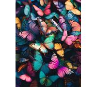 Diamond Painting Adulte Plage Diamond Painting Grand Format 50x40cm, Parler Peinture Diamant Loisirs Créatifs Adultes, Peinture Diamant Canevas Kit Complet pour Murale Décor, Cadeau Femme, Model 689