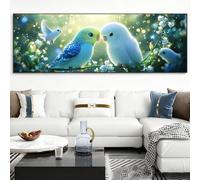 Diamond Painting Adulte Rêve Diamond Painting Grand XXL Oiseau, Peinture Diamant Loisirs Créatifs Adultes, DIY Point de Croix Activité Manuelle Adulte pour Decoration Maison Murale, 80x240cm, Model592
