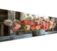 Diamond Painting Adulte xxl Pot À Fleurs,Tableau 5d Diamond Painting Enfant 50x100cm Broderie Diamant Kit Complet Activité Manuelle Adulte,MosaïQue Strass Point De Croix Pour Murale DéCoration L1-713