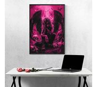 Diamond Painting Aile, Diamond Painting Adulte Femme, Peinture Diamant Activité Manuelle Adulte, Peinture Diamant Cristal Broderie Point de Croix Kits, pour Décoration Murale Cadeau 60x80cm PJY9 P-C