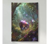 Diamond Painting Amour Diamond Painting Adulte ForêT Canevas Kit Complet Adulte, Peinture Diamant Enfant, perle Diamont Broderie Diamant Art Accessoires Set pour Décor Murale 30 x 40 cm PjY6766 6-N