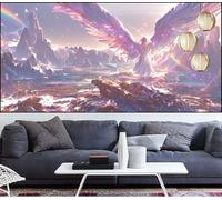 Diamond Painting Ange Diamond Painting 30x60cm Peinture Diamant Adulte Paysage Broderie Diamant Strass Point de Croix Peinture,Bricolage Mosaique Puzzle Artisanat Kits,Décoration Maison Gift QL-77