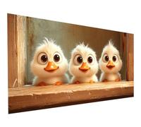 Diamond Painting Animal Diamond Painting Adulte DIY Complet Canard Broderie Diamant Grand Format, Crystal Art pour Adultes Débutants EnfantsTableau Diamant, Home Wall Decor Cadeau Femme 20x40cm K-595