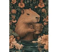 Diamond Painting animal mignon, Diamond Painting Adulte Enfant, DIY Peinture Diamant 20x30 cm, 5d Complet Diamant Kit, Strass Point de Croix Cristal Art pour Murale Décoration Femmes Cadeaux 0b-141