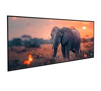 Diamond Painting Animal Peinture Diamant Adulte éLéPhant D'Afrique 5D Diamond-Painting Complet Diamant Strass Point de Croix Cristal Painting pour Décoration Murale Maison, Cadeau (40x50cm) PJY9 V-4