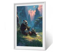 Diamond Painting animal Peinture, Grand Format 30x40 cm, 5D DIY Diamant Painting abstrait, Puzzle Diamant Kit Point de Croix, Full Drill Diamond-Painting Mosaïque Art, Decoration Murale ZBSF132