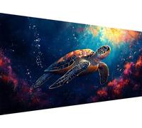 Diamond Painting animal, Tortues mer Diamond Painting Adulte Grand Format 30x60CM, 5D DIY Peinture Diamant Adulte Loisirs Créatifs avec Carré Full Drill Toile pour Decoration Murale Chambre L1-730