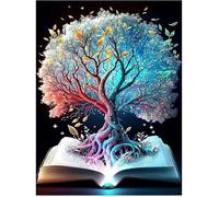 Diamond Painting Arbre de Vie Broderie Diamant Kit Complet Peinture Diamant Adulte Arbre Magique Kit de 4