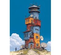 Diamond Painting Architecture, DIY Diamond Painting Adulte Paysage, Peinture Diamant Activité Manuelle Adulte, Peinture Diamant Enfant Broderie Point de Croix Kits, Decoration Murale, 30x40cm 7-9611