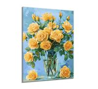 Diamond Painting Architecture Rose Diamond Painting Adulte Enfant, 5D DIY Art du Diamant Complet Kits, Activité Manuelle Adulte Point de Croix Kits, Décoration Halloween Cadeaux 90x120cm s0yh-898