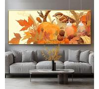 Diamond Painting Automne Diamond Painting Adulte Grand Format 90x180cm Peinture Diamant Kit Broderie Oiseau DIY 5D Perle Diamant a Coller Mosaïque Strass Gemmes Maison Décoration Murale Cadeau 0-sy109