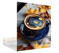 Diamond Painting Automne Diamond Painting Enfant Ciel étoilé 5D DIY Mosaique Broderie Diamant Kit Complet, Diamant Artisanat Strass Point de Croix Peinture pour Adultes, Cadeau Femme 40x60cm N6-1372