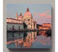 Diamond Painting Basilique Saint-Pierre Peinture Diamant Adulte Paysage Diamond Painting Adulte, 5D Cristal Strass Point de Croix Broderie Diamant Kit Complet, Murale Decoration Maison 60x60cm hj7-7p