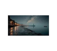 Diamond Painting Bateau 5D DIY Strass Peinture Numero Adulte Phare Cristal Art Canevas Kit Complet Adulte 50 x 100cm, Full Drill Kit Broderie Peinture Diamant pour Decoration Maison Cadeau 2509-9628