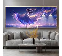 Diamond Painting Beauté Diamond Painting Adulte Grand Format 40x80cm Peinture Diamant Kit Broderie Princesse DIY Perle Diamant a Coller Mosaïque Strass Gemmes Maison Décoration Murale Cadeau 0-sy1093