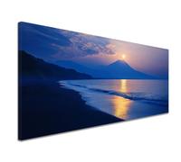 Diamond Painting Bord de la mer Diamond Painting Adulte, 5D Peinture Diamant Enfant Canevas Kit Complet Adulte Débutant Ronde Cristal Diamant Art Set pour Décoration Maison 50x120 cm Paysage c-1091