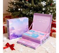 Diamond Painting Calendrier de l'Avent 2025-25 Surprises Édition limitée Accessoires exclusifs et ensembles XXL pour femmes, mamans et filles (violet, 1 pièce)