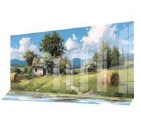 Diamond Painting Campagne Peinture Diamant Adulte Europe Diamond Painting Adulte Grand Format 40x100cm,DIY Broderie Diamant Enfant Point de Croix Cristal Puzzle pour Murale Decoration Chambre C-1038
