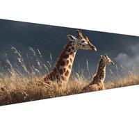 Diamond Painting Cerf Diamond Painting Adulte Paysage Diamant Paintings Adulte Débutant,5D Broderie Diy Strass Point de Croix Paintings,d'art mosaïque Maison DéCoration,Cadeau Femme 45x90cm YZ-283