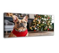 Diamond Painting Chien, Loisirs Créatifs Adultes, 5D DIY Arbre de Noël Diamant Painting Kit Complet Débutant, Peinture Diamant Artisanat Strass Pour Decoration Chambre, Cadeau Femme 20x40cm 0C-614