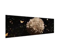 Diamond Painting Chrysanthème Diamond Painting Adulte Grand Format 120x40cm, 5D Peinture Diamant Papillon Broderie Diamant Kit Complet, DIY Broderie Point de Croix Paintings, Decoration Murale 2Y-691