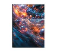 Diamond Painting Couleur Rêve Mosaique Loisir Creatif Kit, Diy Diamond Point de Croix Broderie, Cristal Art Kit Peinture Diamant, Automne Halloween Decoration Murale, Cadeau de Noel 60x80cm W-l-804