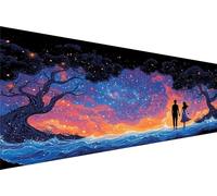 Diamond Painting Couple Diamond Painting Adulte Vagues L'OcéAn Kit Broderie Enfant Loisirs CréAtifs Adultes Kit,5D Point Croix Paintings,MosaïQue Pour Maison DéCoration,Cadeau Femme 90x180cm Q1-198