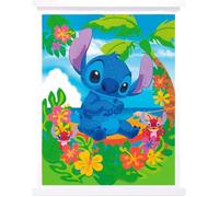 Diamond Painting - Crystal Art - Stitch - 6 pièces - 45 cm x 35 cm - Mixte