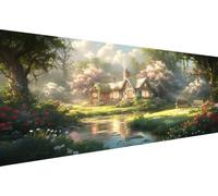 Diamond Painting Dessin Animé Diamond Painting Adulte Lac Diamant Paintings Adulte Débutant,5D Peinture Diamant,Ronde Peinture Diamants,Décoration Murale Maison Geburtstag Cadeau Kind 100x200cm YZ-271