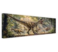 Diamond Painting Dinosaure Diamond Painting Adulte Forêt Peinture Diamant Kit Complet XXL 180x60cm, 5D DIY Strass Point de Croix Loisir Creatif Enfant Mosaïque Manuel pour Home Wall Decoration F1-185