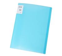 Diamond Painting Dossier, A3 Diamond Painting Album, 30 Pages Transparent Livre De Peinture Diamant, Album De Stockage De Broderie De Diamant, Accessoires De Peinture Au Diamant, 43 * 32cm Bleu