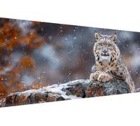 Diamond Painting Enfant Chat, 5D Painting Diamant Grand Format Animal DIY Loisirs Créatifs Adultes Kit Broderie Diamant Kit Complet Rond Drill Peinture Adulte Murale Décoration, Cadeau 80x160cm 7-6768