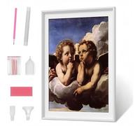 Diamond Painting Enfant Ciel GarçOn Diamant Painting Kit Complet, Peinture Diamant Artisanat Strass Broderie Point de Croix Peinture pour Adultes Enfants, Décoration Intérieur 80x100cm PJY4907 7-C