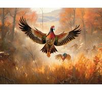 Diamond Painting Faisan Diamond Painting Kit Adulte Débutant Forêt Kits de Peinture Diamant Cristal Point de Croix Painting Art Kits pour Adultes Enfants, Décoration Murale Maison 40x30cm, Model 80