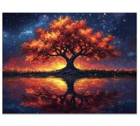 Diamond Painting Fantaisie Diamond Painting Adulte, Livre Peinture Diamant Enfant, DIY Kit Broderie Diamant Cristal Strass Embroidery Point de Croix Paintings Tableau Decoration Murale 60x80cm Y9-101