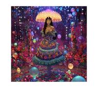 Diamond Painting Femme 45x45cm 2025 Nouveau Diamond Painting Abstrait 5D DIY Carré Broderie Diamant avec Accessoires Activité Manuelle Adulte CréAtifs Peintures Arts Set pour Décoration Murale O-765z