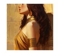 Diamond Painting Femme 45x45cm 2025 Nouveau Diamond Painting Paysage 5D DIY Carré Broderie Diamant avec Accessoires Activité Manuelle Adulte CréAtifs Peintures Arts Set pour Décoration Murale O-771z