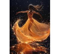 Diamond Painting Femme, 5D Diamond Painting Adulte RêVe, DIY Activité Manuelle Adulte, Broderie Diamant Artisanat Strass Point de Croix Kit, pour Décoration Murale Maison, Cadeau Femme 90x120cm 7-1711