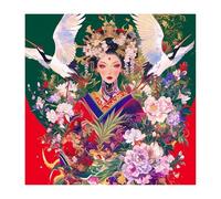 Diamond Painting Femme 60x60cm 2025 Nouveau Diamond Painting Japon 5D DIY Carré Broderie Diamant avec Accessoires Activité Manuelle Adulte CréAtifs Peintures Arts Set pour Décoration Murale O-453z