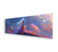 Diamond Painting Femme Diamond Painting Adulte Grand Format 70x210 cm, Peinture Diamant Adulte Papillon Broderie Diamant Kit, DIY 5D Strass Point de Croix Art pour Decoration Murale,Cadeau Femme K0-34